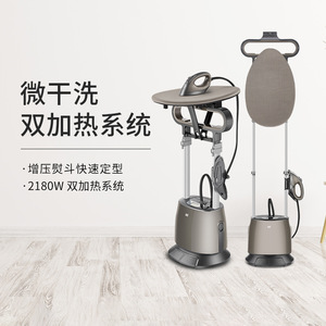 Vertical Garment <b>Steamer</b> 2180W Double Heating System With Stand Household Commercial Use - Product Image 1