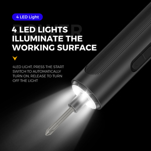 Juego de Destornilladores Eléctricos 35 en 1 de 3.7V con Batería de Litio Magnética para Reparaciones y Mantenimiento, Longitud de 264mm - Product Image 5