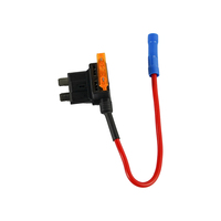 Adaptador de Fusible para Coche de 12V, Kit de Portafusibles Mini/Estándar para Cámara de Coche, Detector de Radar y Electrónica
