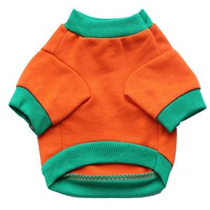 Atacado Melhor Preço Pumpkin Head <span class=keywords><strong>Pet</strong></span> Sweatershirt Print Design Verão Inverno Halloween Estilo Vestuário para cães e gatos - Product Image 5