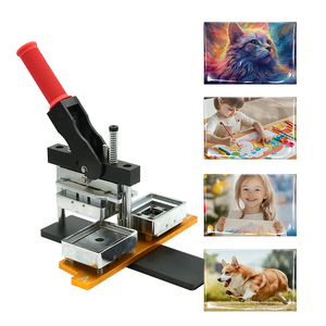 Auplex professionale macchina magnetica frigo 3x3 pollici equivalente, pulsante/cerchio e foto Sticker Sticker-fornitura 80mm X 53mm - Product Image 3