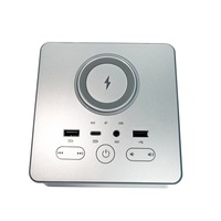Haut-parleurs de canapé multifonctions à écran tactile, charge sans fil, charge Type-C, charge USB, AUX, accessoires de meubles intelligents, audio