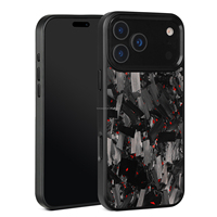 Étui de téléphone en TPU en fibre de carbone véritable pour iPhone 18/18Pro/18Pro Max/18air/17/17pro Max/17air/16/14/12pro/11/13/15