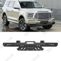 Accessoires pour camionnettes tout-terrain 4x4, pare-chocs avant et arrière en acier noir avec crochet de remorquage pour Tank 500