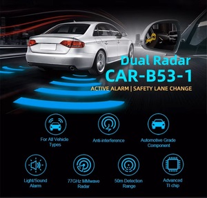 Máy dò Radar sóng milimet với hệ thống phát hiện điểm mù xe và cảnh báo va chạm lái xe và hỗ trợ thay đổi làn đường - Product Image 3