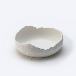 YAYU ad alta temperatura pietra Vintage Texture Hotel bianco stoviglie insalata Dessert piatto profondo <span class=keywords><strong>piatti</strong></span> in ceramica nera per ristorante - Product Image 3