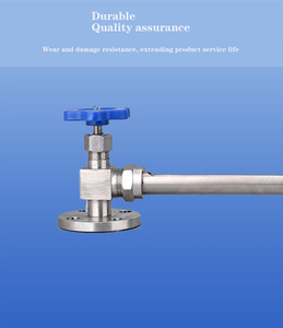 مقياس مستوى الماء بأنبوب زجاجي عضوي مع أنبوب فولاذ مقاوم للصدأ للقراءة فقط وأنبوب PTFE مقاوم للتآكل لقياس مستوى السوائل - Product Image 6