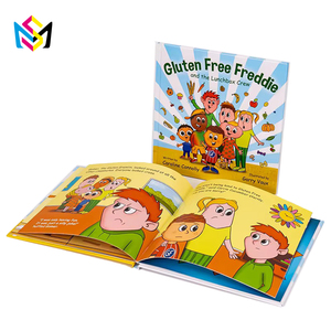 Usine d'impression d'emballages personnalisés, livre d'images pour enfants à couverture rigide, livre de lecture pour enfants sur le thème de la <span class=keywords><strong>santé</strong></span> et de la nutrition sans gluten, dessin animé - Product Image 2