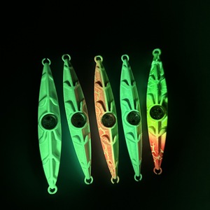 New Arrival Burst nhấp nháy ánh sáng ban đêm với đèn jigging lures thuyền câu cá kim loại lures - Product Image 5