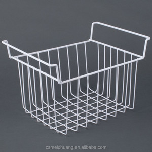 De alta calidad de <span class=keywords><strong>PE</strong></span> recubierto de Metal profundo Strodge congelador estante Rack divisores de nevera-congelador cesta - Product Image 4