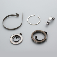 Ressort de compression à force constante en spirale bimétallique Yuhui personnalisé, plat, en forme de volute, pour l'électrique automobile, pour balais de charbon, 0,03-8,0 mm