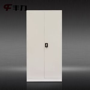 Armoire de rangement en fer à 2 portes, taille standard H1850*W900*D450mm, armoire de classement en acier, armoire de bureau moderne - Product Image 3