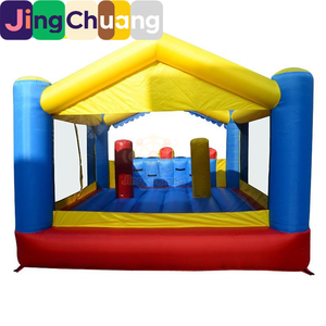 Castillo Inflable con Tobogán Doble, Parque Infantil, <span class=keywords><strong>Casa</strong></span> de PVC Reforzado, Castillo Marino con Pelotas para Exteriores - Product Image 5