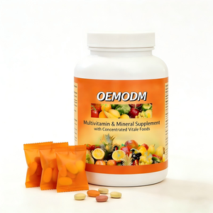OEM Çoklu Vitamin Tabletleri |   Tam Gıda Vitamin Mineral Takviyesi |   Glutensiz Vejetaryen Tabletler - Product Image 1