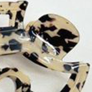 Fermaglio per capelli N West Highland Dog Hair Claw 5 cm con motivo colorato in acetato, accessorio moda per donna - Product Image 5