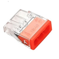 Conector de Cableado Rápido Compacto Serie EU-203 HYSF SUBSEA, Bloque de Conexión de 1 Entrada y Múltiples Salidas, Terminal de Desconexión Rápida con Abrazadera de Resorte, Cobre