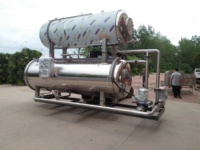 Stérilisateur pour l'industrie alimentaire Stérilisation Machine de pasteurisation de viande en conserve Traitement de cuisson à haute température
