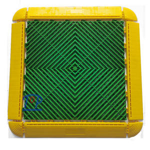 Carreaux de sol de garage à emboîtement Carrelage de sol de lavage de voiture Carrelage de sol de garage à emboîtement ventilé - Product Image 1