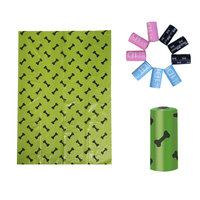 Sacs à déjections canines biodégradables parfumés Sawa 2024, 100% compostables à domicile, rouleaux durables en boîte, Bolsas Caca Perro