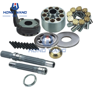 Kit de réparation de pompe hydraulique principale d'excavatrice : bloc-cylindres, entretoise de retenue, plaque de retenue de sabot de piston pour (Kawasaki) K7V63 - Product Image 4