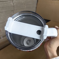 Nouvelle Arrivée Gobelet Isotherme en Acier Inoxydable à Double Paroi avec Strass Scintillants Diamantés 40oz pour Cadeaux et Boissons