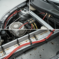 Fil électrique automobile de haute qualité AVS, norme japonaise, conducteur en cuivre isolé en PVC à paroi mince, basse tension