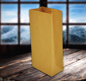 Không Thấm Nước Compostable Paper Bag Dùng Một Lần PLA Laminated Paper Bag Đối Với Nhà Bếp Thực Phẩm Chất Thải - Product Image 1