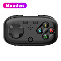 Mooden Y05 Mini Wireless Game Controller Portable BT Gamepad dengan Dukungan Getaran untuk Game/E-book/Pengambilan Foto Multi-platform