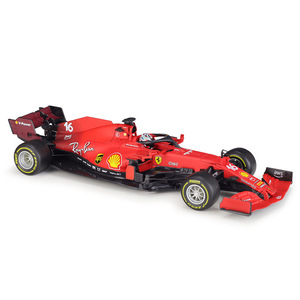 <span class=keywords><strong>BBUrago</strong></span> <span class=keywords><strong>1</strong></span>:<span class=keywords><strong>18</strong></span> 2021 SF21 # 16 Leclerc # Modèle de voiture en alliage métallique Sainz 55 pour collectionneurs, cadeau, vente en gros - Product Image 1