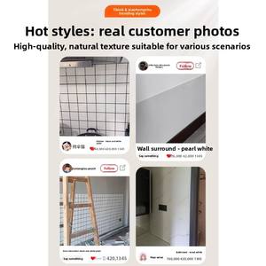 Autocollant mural auto-adhésif en marbre pour la décoration murale, papier peint pour chambre à coucher, fond mural, cuisine et salle de bain - Product Image 4