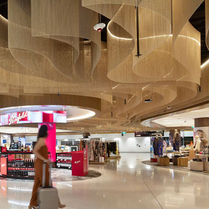 Malla Metálica Decorativa de <span class=keywords><strong>Aluminio</strong></span> Arquitectónico y Acero Inoxidable 304, Paneles de Malla Metálica Tejida para Cortinas - Product Image 1