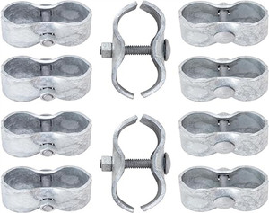 Để bán thông minh mạ kẽm 1-3/8inch Chuỗi liên kết hàng rào Bảng điều chỉnh kẹp tạm thời hàng rào kim loại clip cho chó kennel - Product Image 1