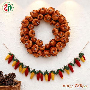 Calabazas Artificiales para la Cosecha de Otoño, Decoración para el Hogar, Granja, Cosecha, Acción de Gracias, Fiesta, Puerta Principal, Chimenea - Product Image 1
