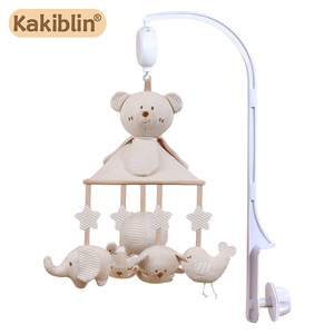 Nouvelle cloche musicale colorée en tissu de coton, jouet doux, décoration de chambre de bébé, pendentif <span class=keywords><strong>parapluie</strong></span> suspendu anti-éblouissement pour chevet - Product Image 5