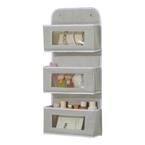 Large Capacity Multi-Layer Hanging Storage Bag Cross-Border Door Storage <b>Rack</b> for Student Dormitory Fabric Toy - Product Image 6