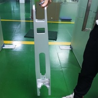 Fournisseur d'usine, accessoires de cadre intermédiaire en alliage d'aluminium, traitement de précision par usinage CNC, cadre intermédiaire de téléphone portable