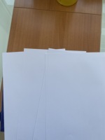 Papier pour imprimante A4 80 g/m² 100 % pâte de bois, haute blancheur, papier copie, 500 feuilles par rame, pour usage quotidien