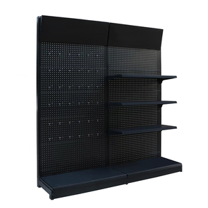 Giá đỡ bảng lỗ kim loại chắc chắn để trưng bày dụng cụ phần cứng, gắn tường, dùng cho cửa hàng bán lẻ, kệ tổ chức đồ dùng - Product Image 1