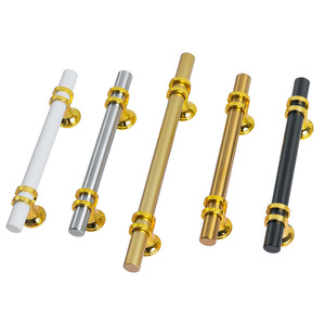 Stainless Steel Cabinet Handles Drawer <b>Knobs</b> <b>for</b> Wardrobe <b>Dresser</b> Bathroom Hotel Furniture-Modern Design Easy Installation - Product Image 5