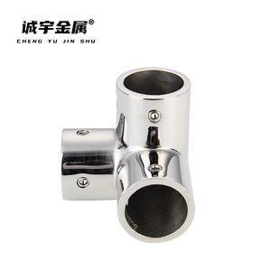 Base de Tubería de Acero Inoxidable Cheng Yu Jin Shu de 3 Vías, Herraje Marino para Reparación y Reemplazo de Embarcaciones - Product Image 5