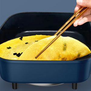 Commercial 34cm Électrique <span class=keywords><strong>Pizza</strong></span> Oeuf Pan Gâteau Maker Moderne Inclinaison Braisage En Aluminium Métal Carton Boîte pour La Cuisson - Product Image 4