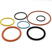 Joints toriques en caoutchouc colorés fabriqués sur mesure pour l'industrie pétrolière et gazière, résistance aux hautes températures, pression de 15 000 PSI, norme AS568