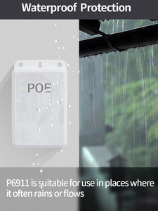 Adattatore Splitter POE Attivo da 48V a 12V 1.2A Conforme IEEE 802.3af <span class=keywords><strong>10</strong></span>/100Mbps Power Over <span class=keywords><strong>Ethernet</strong></span> per <span class=keywords><strong>Switch</strong></span> POE Megabit <span class=keywords><strong>Gigabit</strong></span> - Product Image 5
