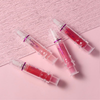 Forme de tube d'injection repulpante pour lèvres populaires formule végétalienne extrait de piment sans cruauté brillant pour les lèvres remplisseur de lèvres