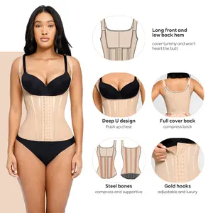 Wholesale Body Shaper Slimming Waist Wrap Belly Compression Custom Waist Trainer Wrap Private Label Plus Size Waist Trainer