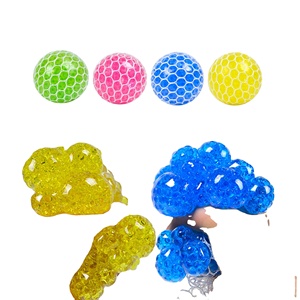 Pelotas Antiestrés Personalizadas de Navidad con Cuentas de Malla, Juguetes Sensoriales Blandos - Product Image 1