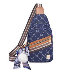 Borsa a Tracolla Hipster alla Moda con Tasca Interna per Cellulare e Tasca con Cerniera - Product Image 1