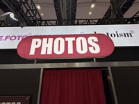 Photomaton rétro vintage, machine à photomaton commerciale avec impression instantanée pour mariages et événements