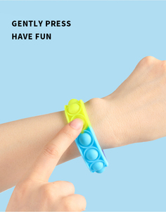 Bong Bóng Pop Silicone Cảm Giác Fidget Đồ Chơi Pop Fidget Đồ Chơi Đơn Giản Fidget Nút Keychain Đồ Chơi - Product Image 6