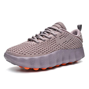 Zapatos deportivos de masaje para <span class=keywords><strong>hombre</strong></span>, zapatillas transpirables para caminar, calzado de recuperación con acupresión, amortiguación ligera, zapatillas antideslizantes - Product Image 4